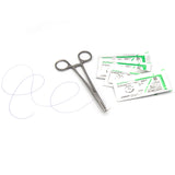 Fine suture material